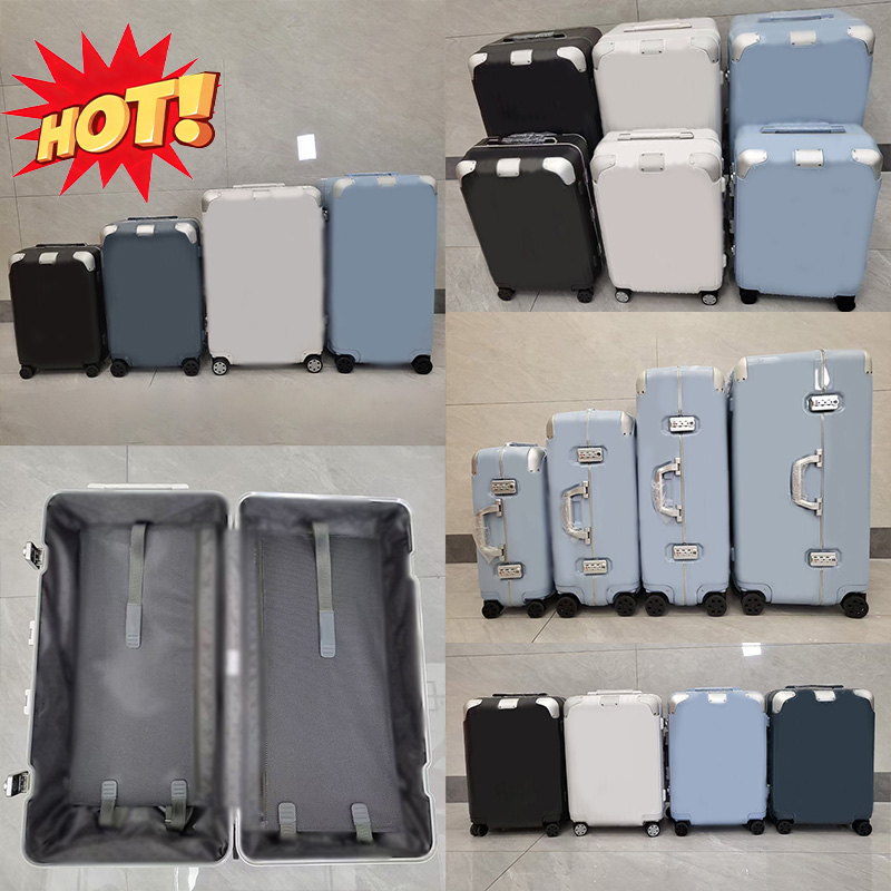 RMW Designer Suitcase Latest 21-inch Carry-On Suitcase travel Luggage Fashionable Wear-Resistant Aluminum-Magnesium Alloy Suitcase