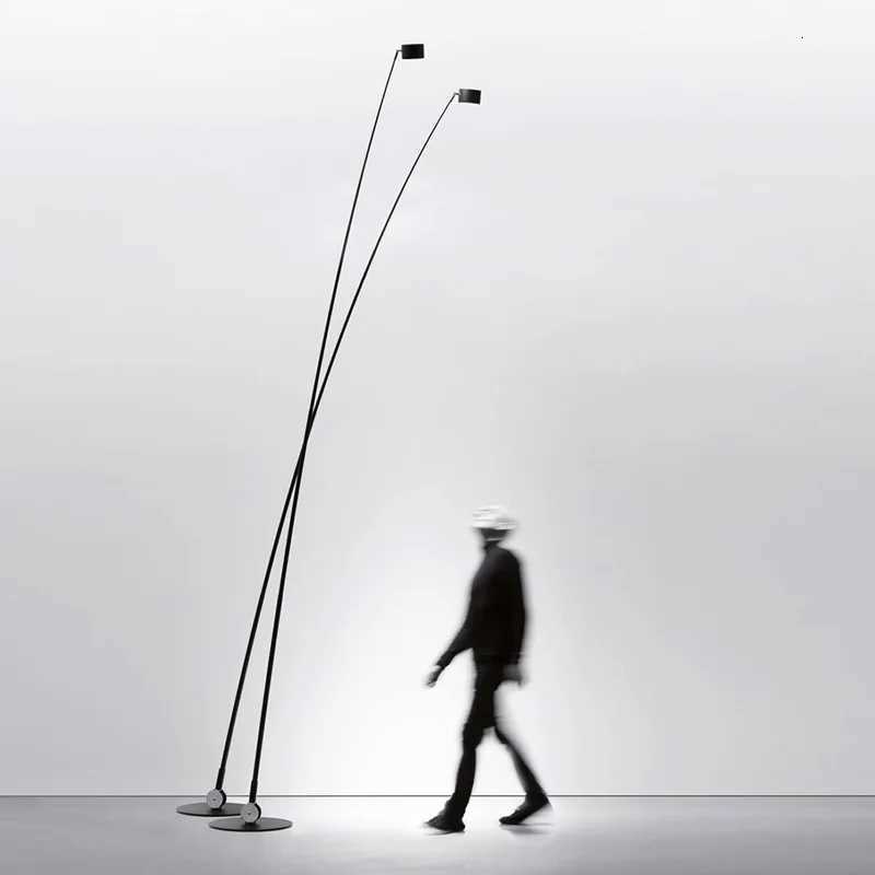 Designer Fishing Floor Lamp Nordic Sampei Floor Lamp For Villa Parlor Bedroom Corner Hotel LED Minimalist Bedside Standing Light M251119