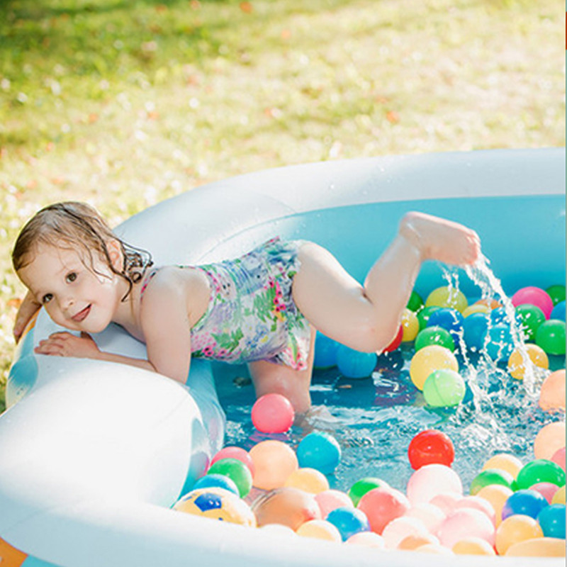 Multi functional family friendly inflatable swimming pool, suitable for outdoor entertainment