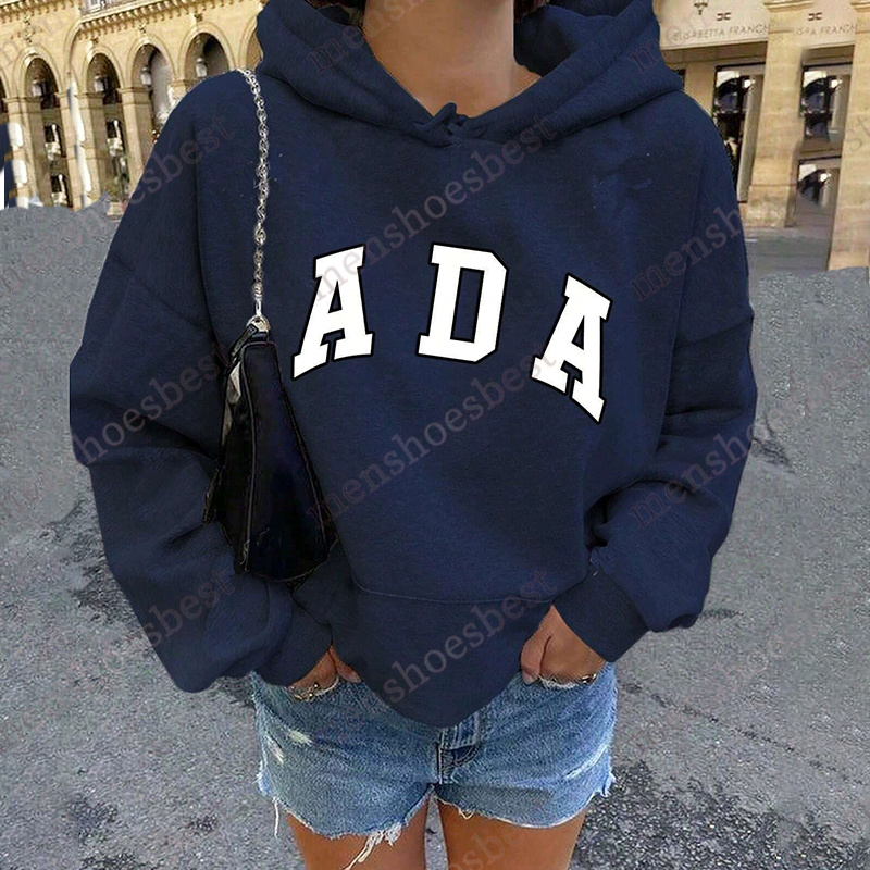 2025 New Womens Adas Hoodie Oversized Sweatshirts Streetwear Fleece Hooded Hoodies Ladies Caussual Loose Sweaters Asian Size