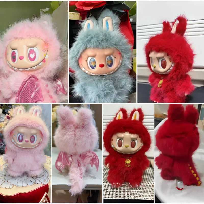 Monster Labubu Series Zimomo Big Angel Creative Doll Vinyl Pendant Doll Model Copy Toy Birthday GiftXJ250506