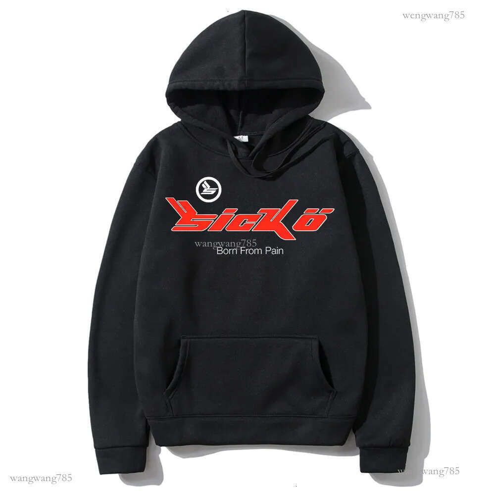 Men s Hoodies Sweatshirts Sicko Born From Pain Hoodie Men Women Fashion Casual Harajuku Man Cotton Sweatshirt Oversized Loose Hooded 230302