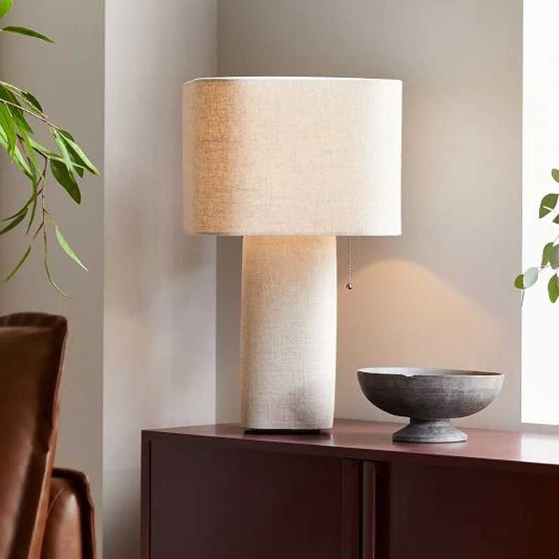 Floor Lamp Living Room Bedroom High-End Artistic Vertical Sofa Lights Wabi Sabi LED Exhibition Hall Lights Home Decoration Light M251119