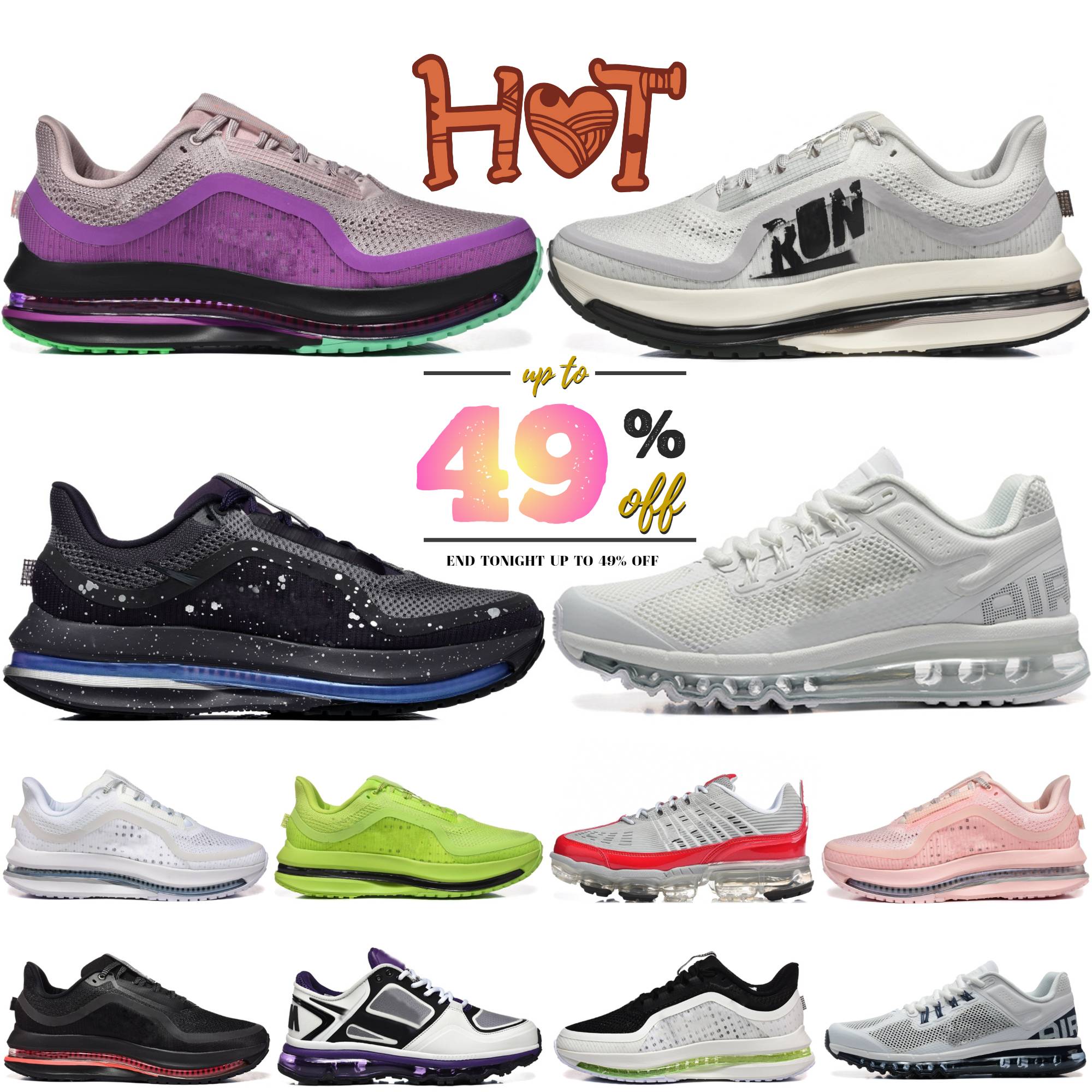 Designer Pegasuses Premium Running Shoes Black Bright Crimson White Metallic Silver Womens Mens Volt After Dark Tour Plum Chalk Mayfly Forrest Gump Sports Sneakers