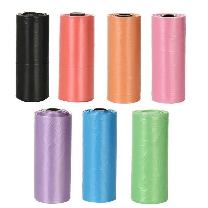 5/10 Rolls Dog Poop Bag Pet Poop Bags Dog Cat Waste Pick Up Clean Bag For Puppy Dogs Random Color Outdoor Pet Supplies C251119