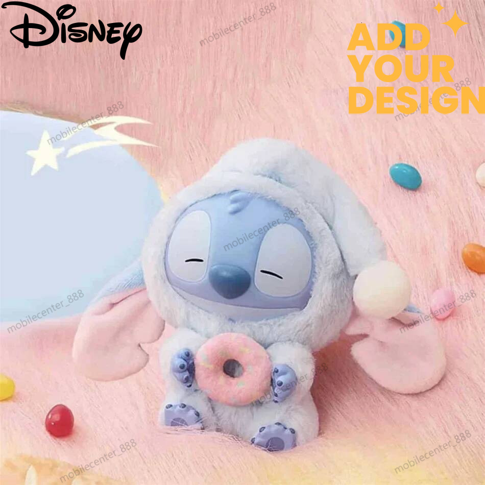 New custom Disney Stitch Eat, Sleep Series Vinyl Blind Pendant Cute Mystery Box Toy Plush Doll Holiday Gift