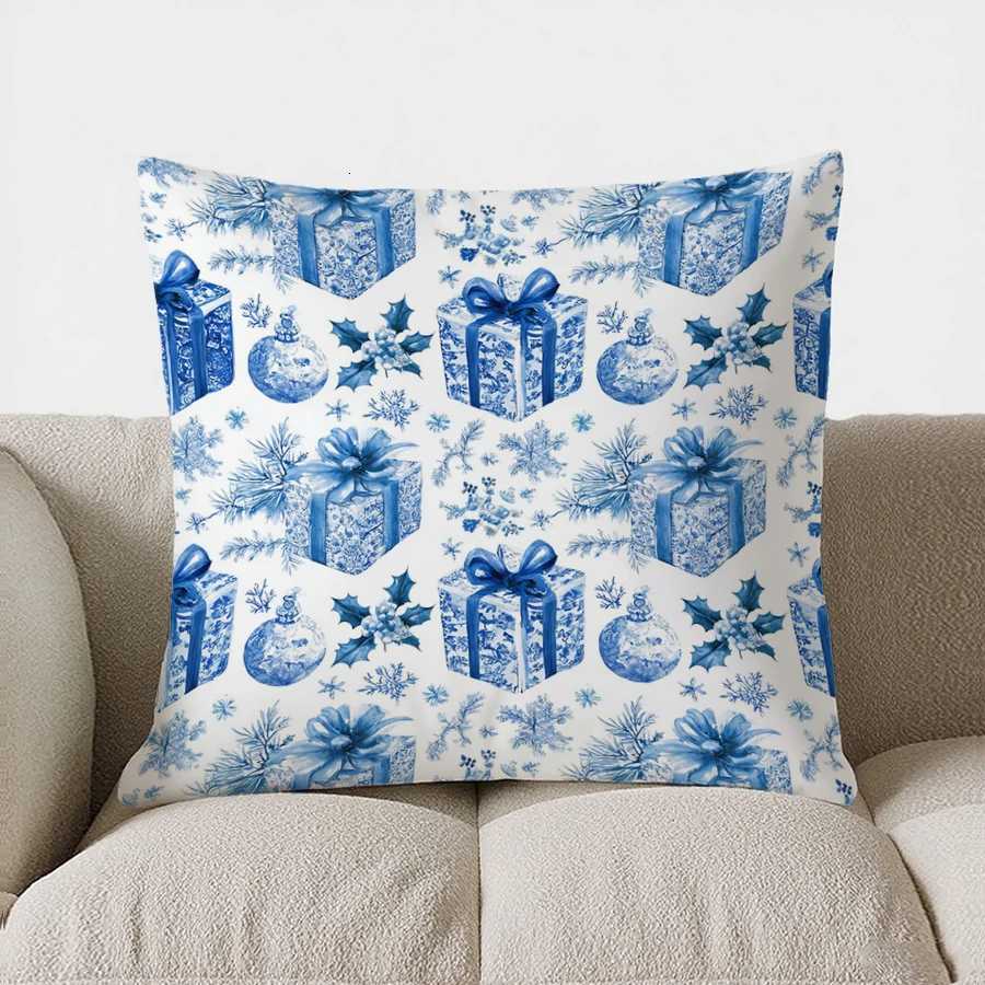 With Blossoms throw cover with short plush print for living room sofa decoration cushion cover covers decorativeM251119