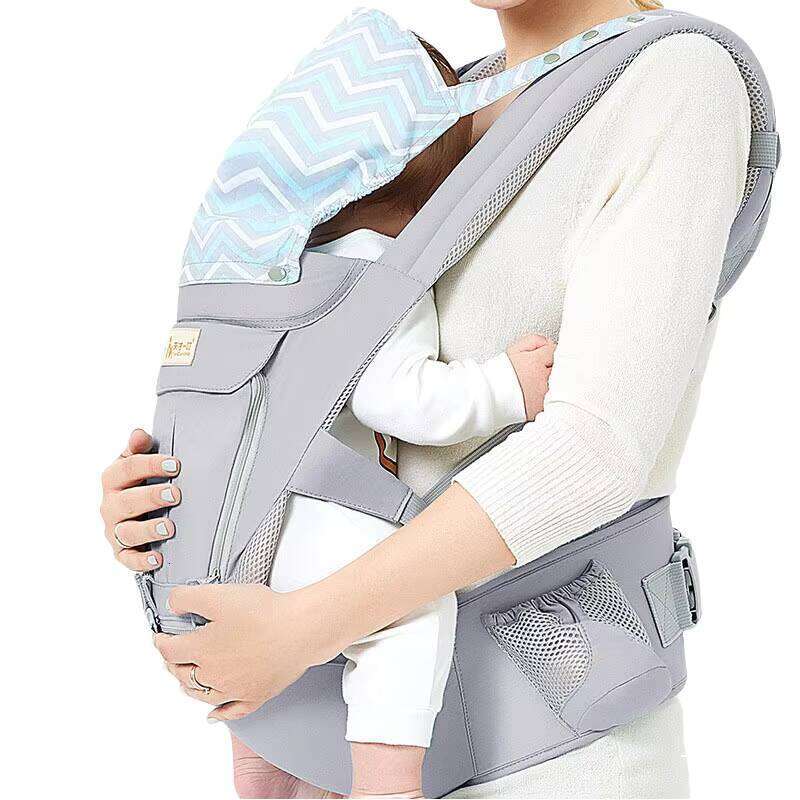 25 Hot Selling Waist Sling Baby Carrier Adjustable Plastic Frame Newborns 0-6 Months Convenient for Travel
