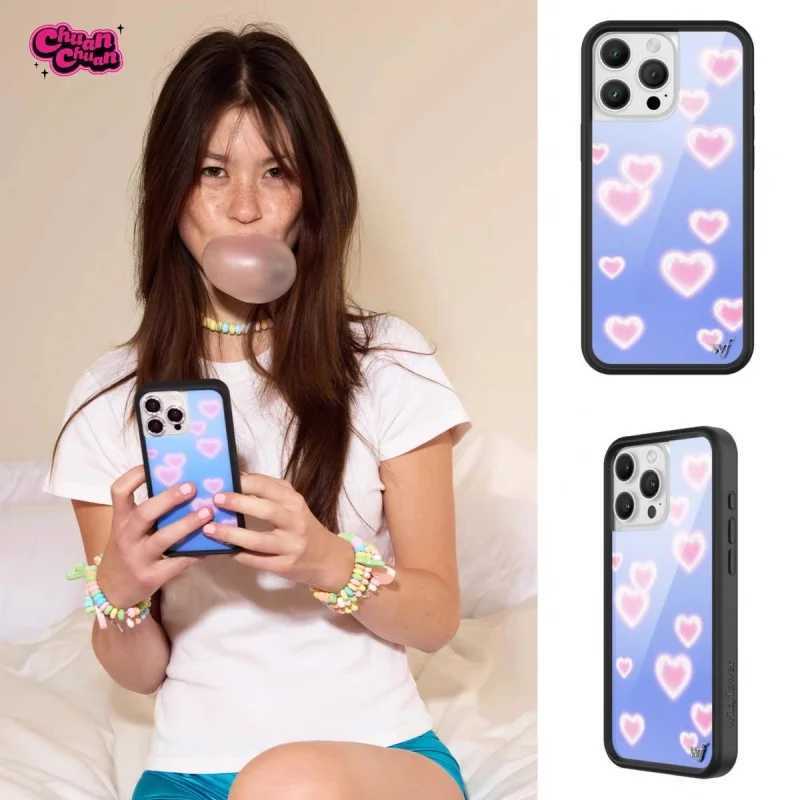 Wildflower Lila Moss Dreamy s Phone Case for iPhone 12 13 14 15 16 17 Pro Max Plus Air 17pro WF 3D A Cover Cases Y251118