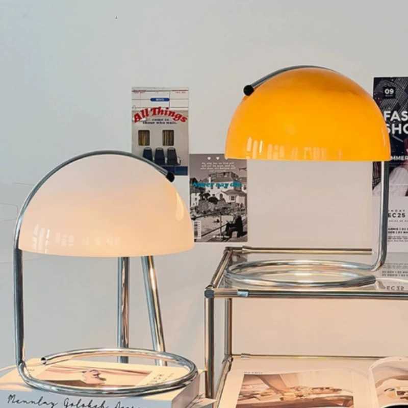 Bauhaus Glass Bedside Lamp Bedroom Bedside Non-fire Melting Wax Aroma Diffuser Lamp Bedside Trendy Nordic Lamp M251119