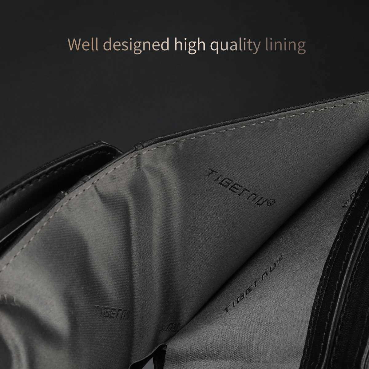 Tigernu Wallets For ManSoft PU Card Wallet RFID Coin Purse Light Card Holder As Gifts Mens Wallets Waterproof Card Bags MiniT251119