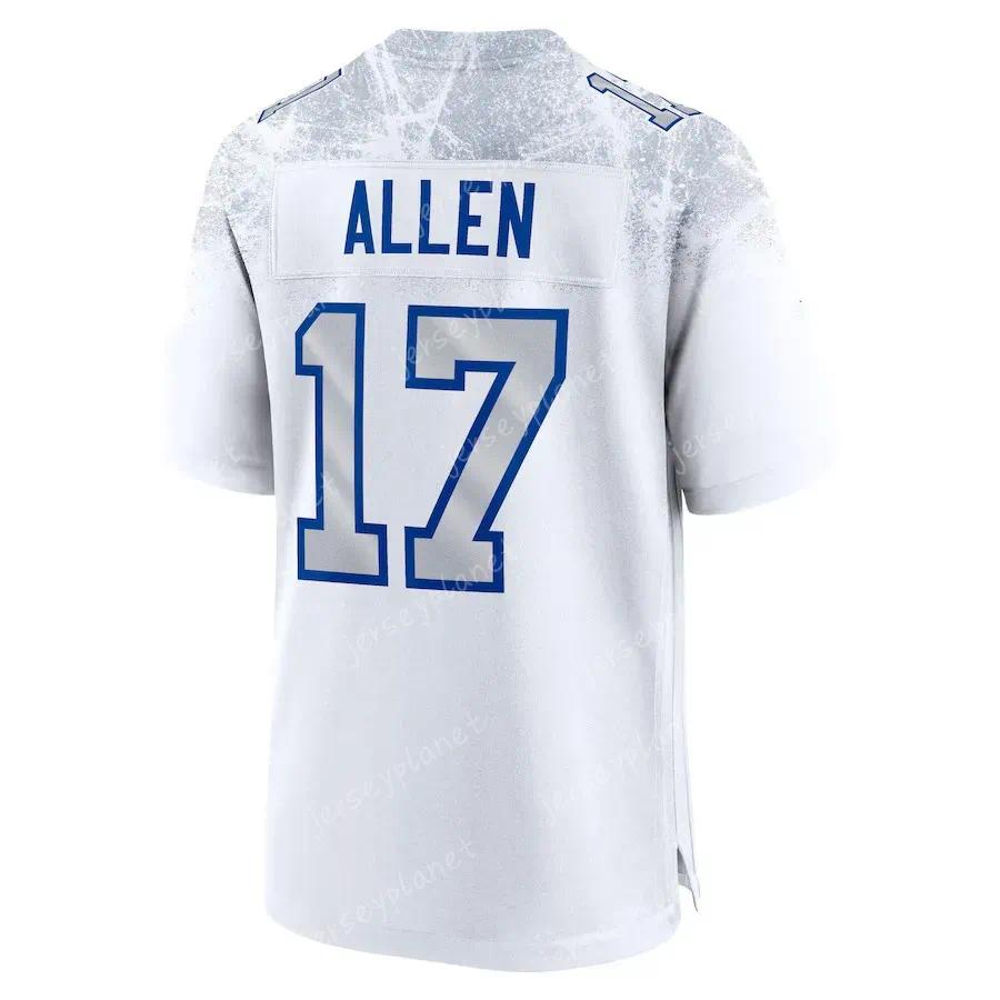 17 Josh Allen 0 Keon Coleman 4 James Cook Shakir Trubisky Personalized Customized Football Jerseys Custom Any Number Name For Men Women Youth 5
