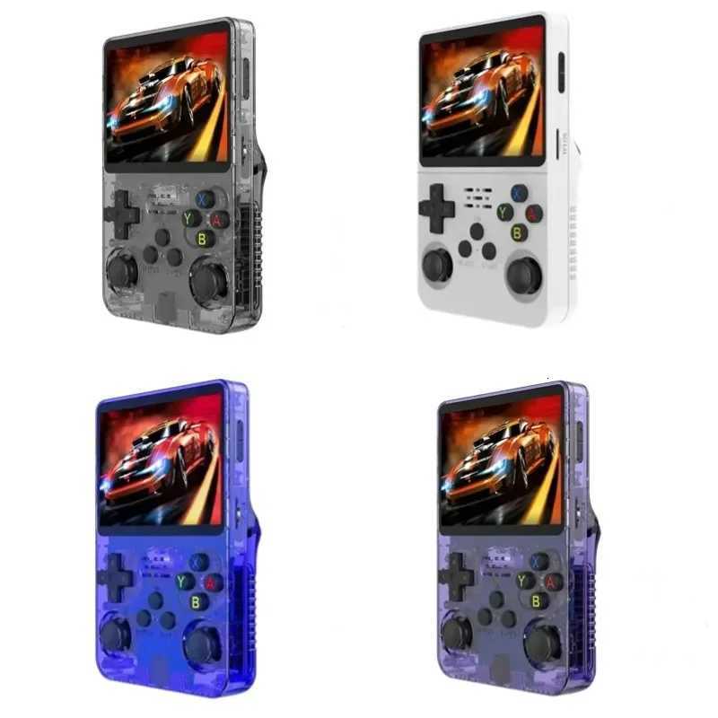 R36 64GB tra Retro Handheld Game Console 40-inch Open-Source Linux System Portable Video Player H251204