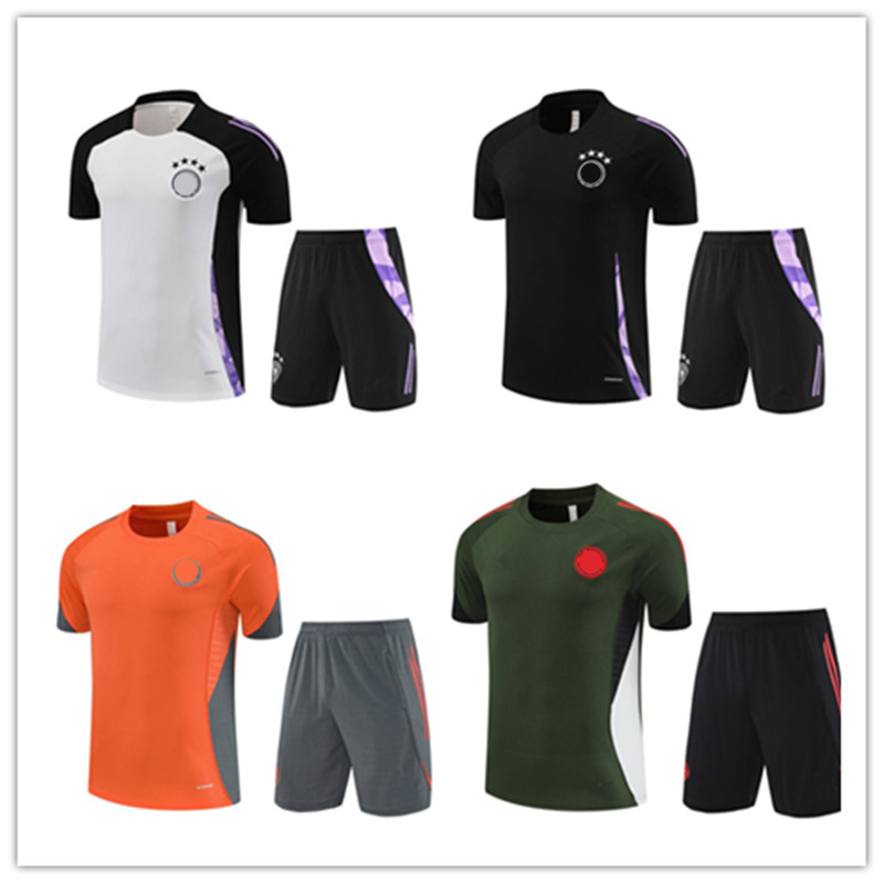 2025 2026 BAyeRNES SANE KANE Training suit short sleeves soccer tracksuit 25 26 DE LIGT KIMMICH MUSIALA Football shirt kits shorts chandal uniform sets