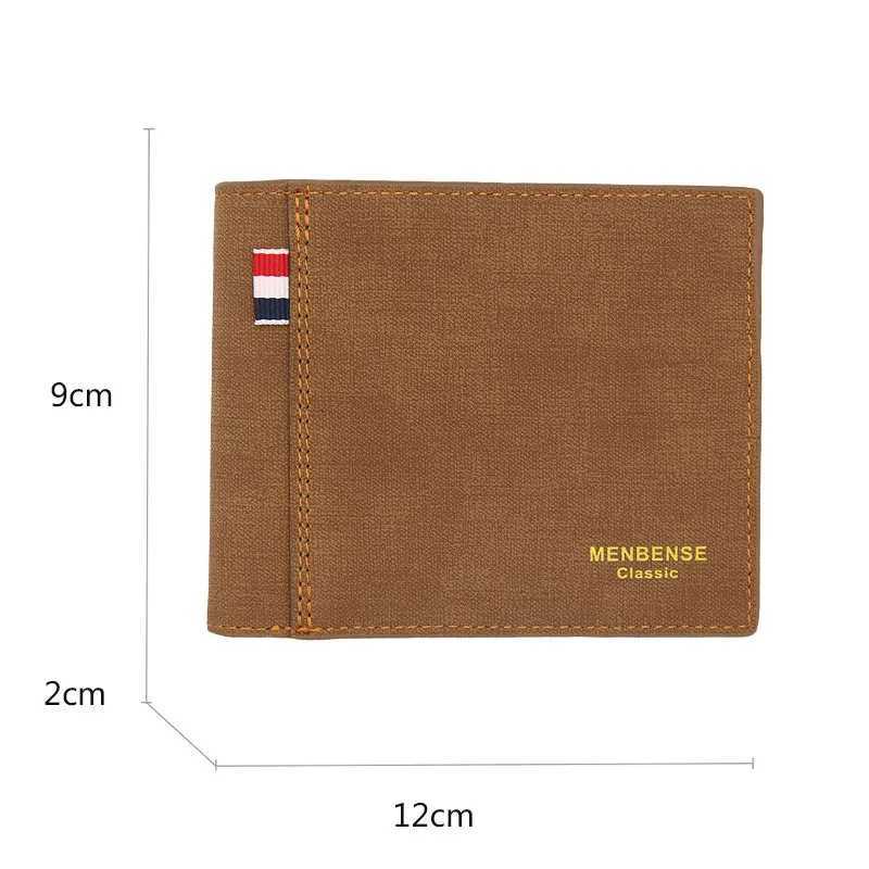New Slim Vintage Men Wallets High Quality Card Holder Male Purses Photo Holder PU Leather Small Mens Clutch WalletT251119