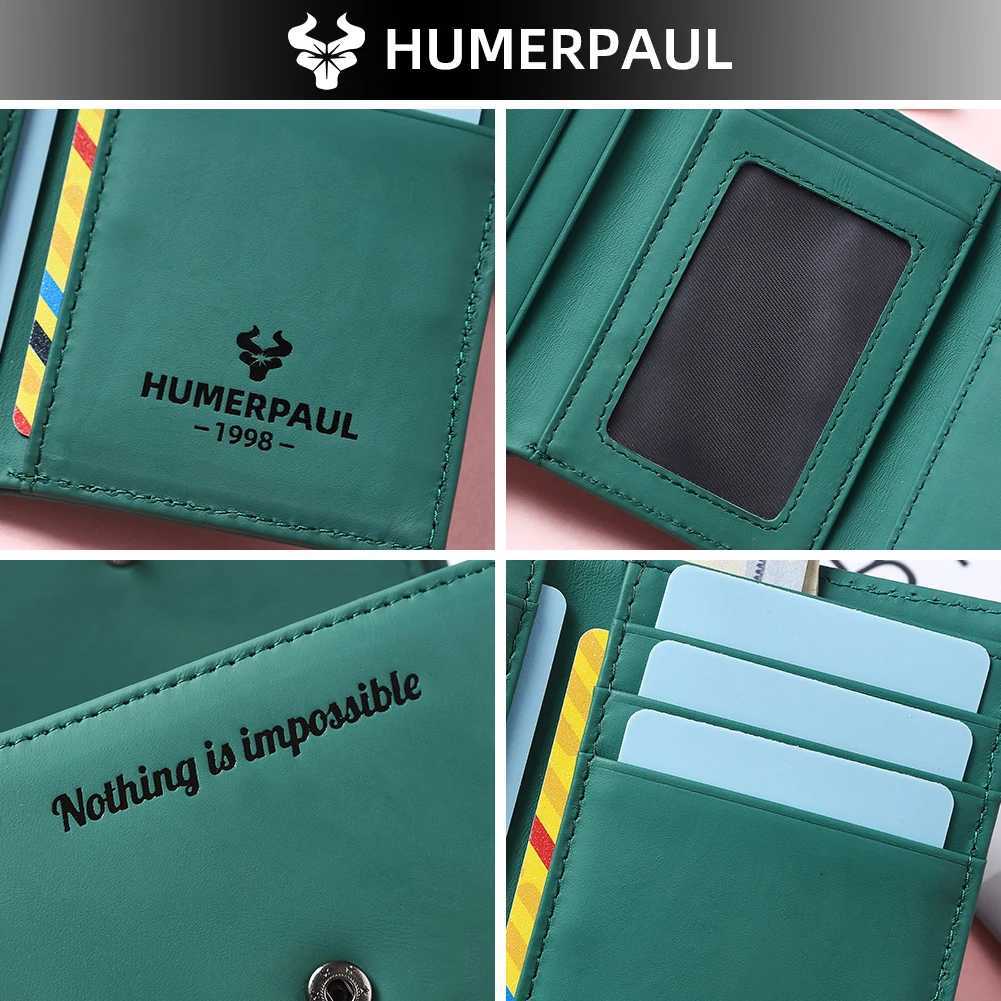 Genuine Leather Womens RFID Wallet With Coin Pocket Short Trifold Wallets Small Zipper Clutch With Card Holders Female PurseT251119