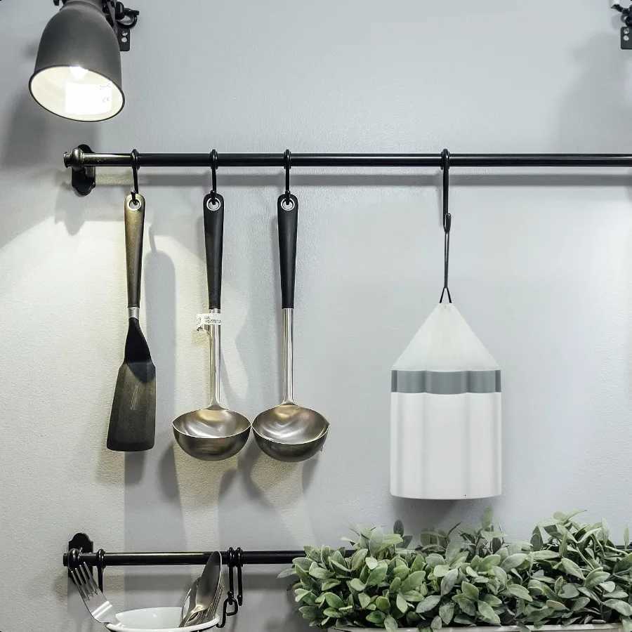 4 Gallon 140 Counts Strong Drawstring Trash Bags Garbage Bags by Bathroom Trash Can Bin Liners Small Plastic Bags for home offi C251119