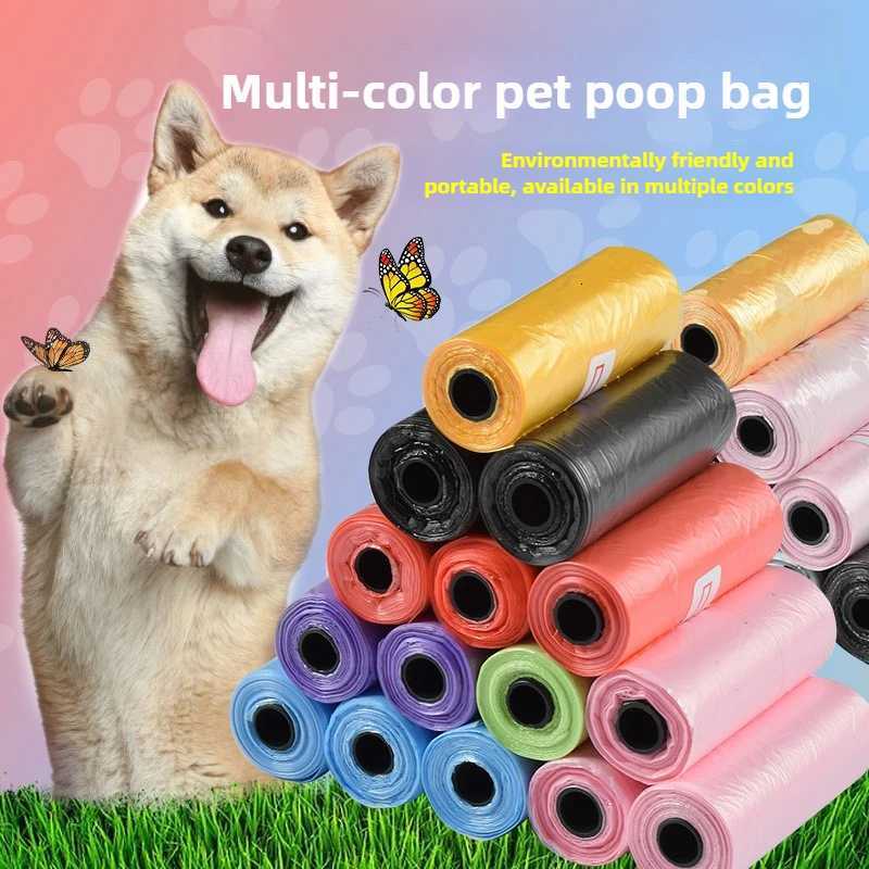 Pet Supplies poop Polyethylene Thick Leakproof Bags for Dogs Outdoor Walks Perfect for Pet Waste Disposal and Outdoor Cleaning C251119