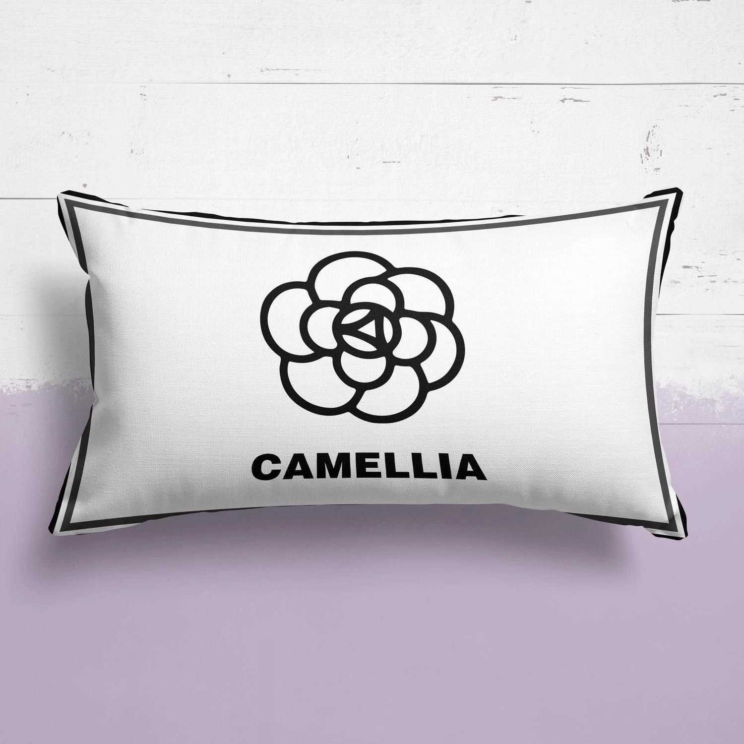 Ins Nordic Geometric Black White Luxury Sofa Cushion Homestay Dorm Minimalist Living Room Line New M251119