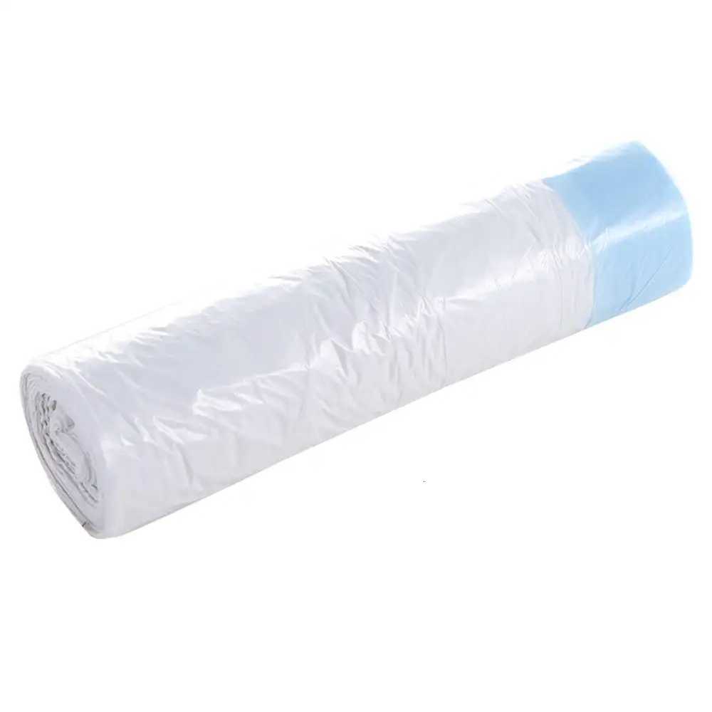 Practical White Cat Litter Box Trash Bag PE with Drawstring Special Cat Litter Bag Pet Poop Trash Bags Pet Cat Poop Bags Home C251119