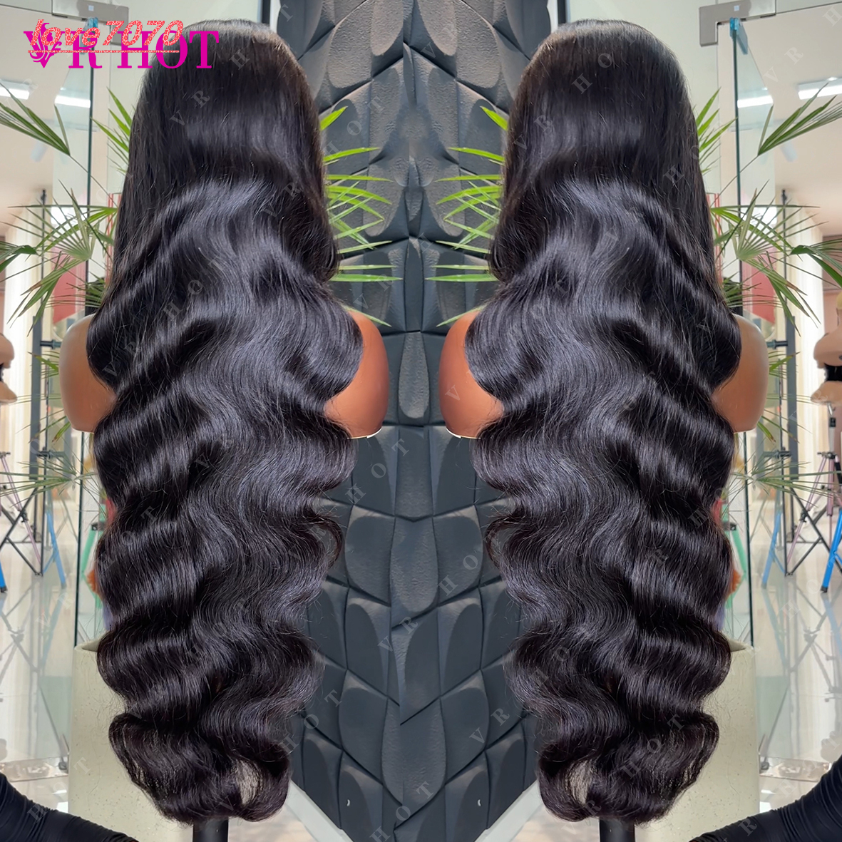 40 Inch Raw Vietnamese Wigs Human Hair Lace Front Wholesale 13x6 Body Wave Natural Color HD Lace Frontal Wig for Black Women