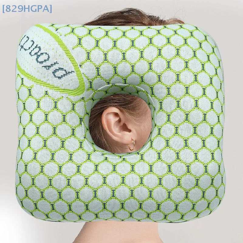 Cotton Filling Ear Piercing Breathable Ergonomic With Ear Hole Portable Comfortable Earring M251119