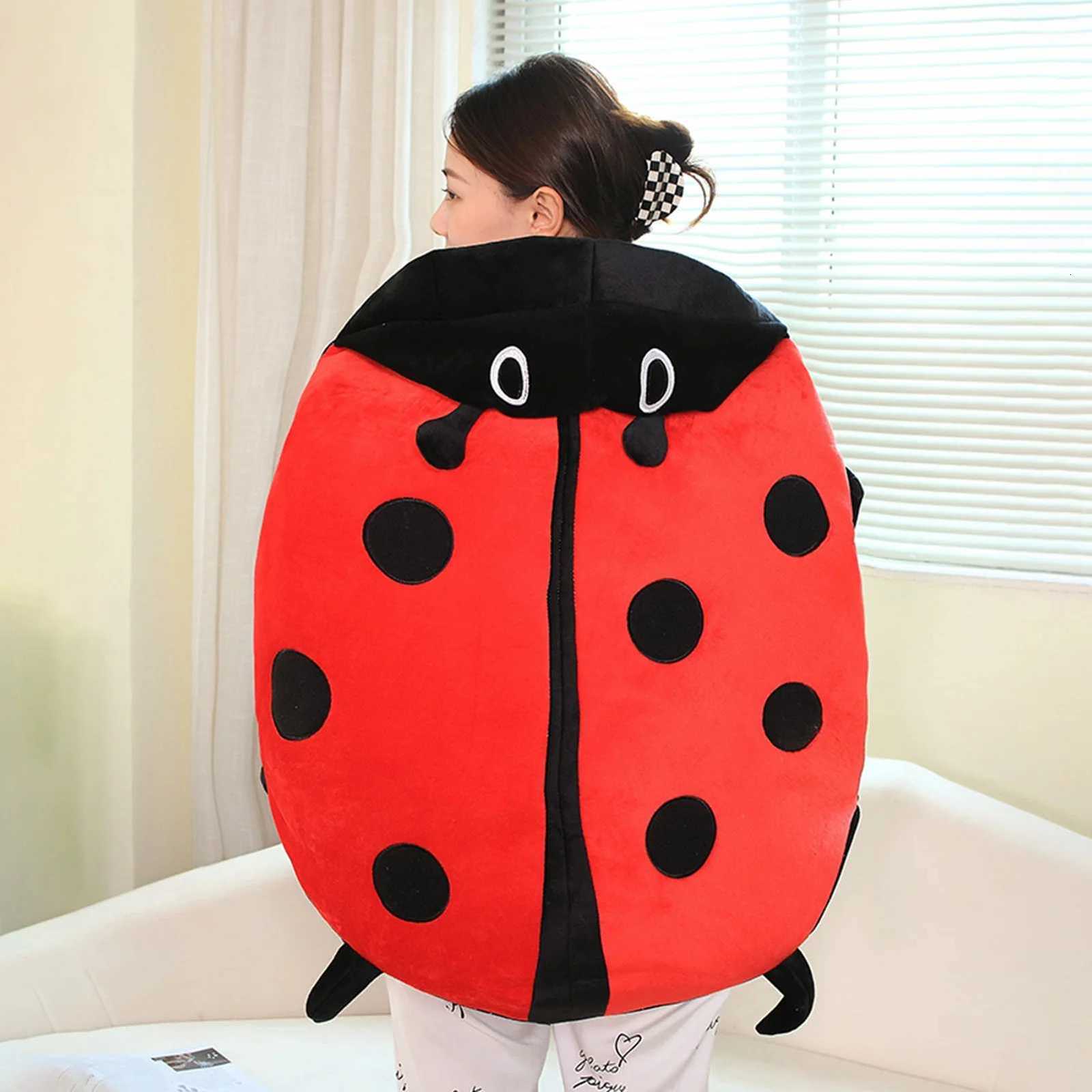 Wearable Ladybug Cute Warm Sleeping Wearable Plush Removable Oversized 60cm/23in Giant Wearable Ladybug for ChildrM251119