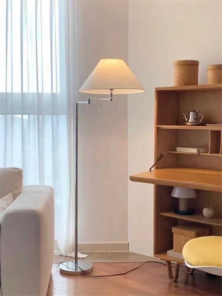 Nordic floor lamp led swing adjustable fishing lamp for living room atmosphere tall lamp bedroom safa side reading lamp M251119