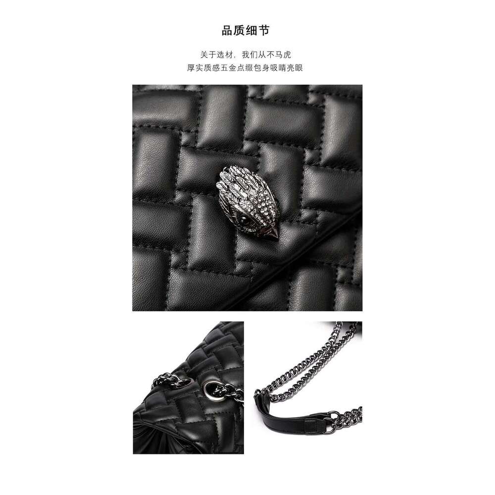 2024 New Trendy Women's with Herringbone Chain Crossbody Eagle Head, Shoulder Bag, and Large Bag