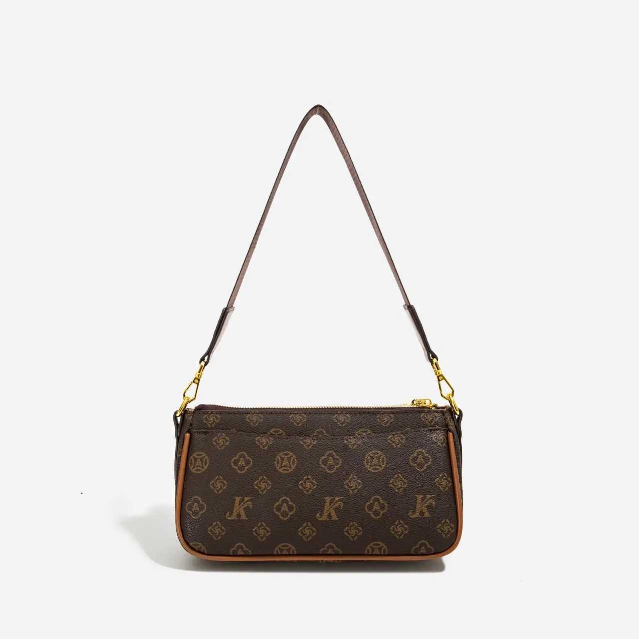 Womens Bags Genuine leather high-end handbag vintage flower shoulder crossbody small square bagW251119