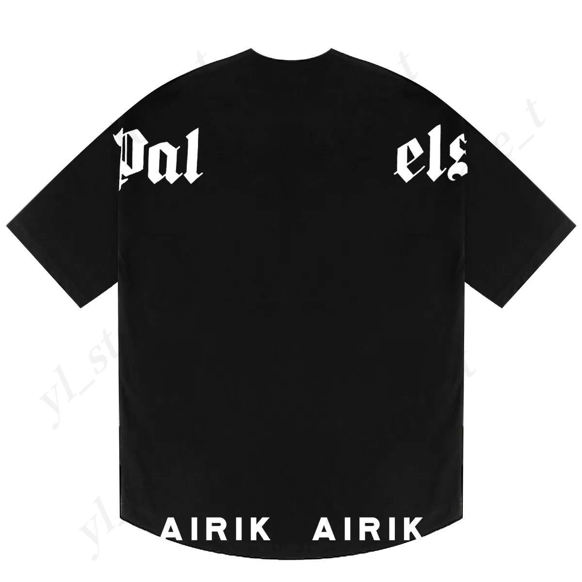 Palmlies Angelsly T Shirts Tees Summer Fashion Mens Womens Designers T Shirts Long Sleeve Palms Tops S Letter Tshirts Clothing Short Sleeved 2025 New Crew Neck 82a