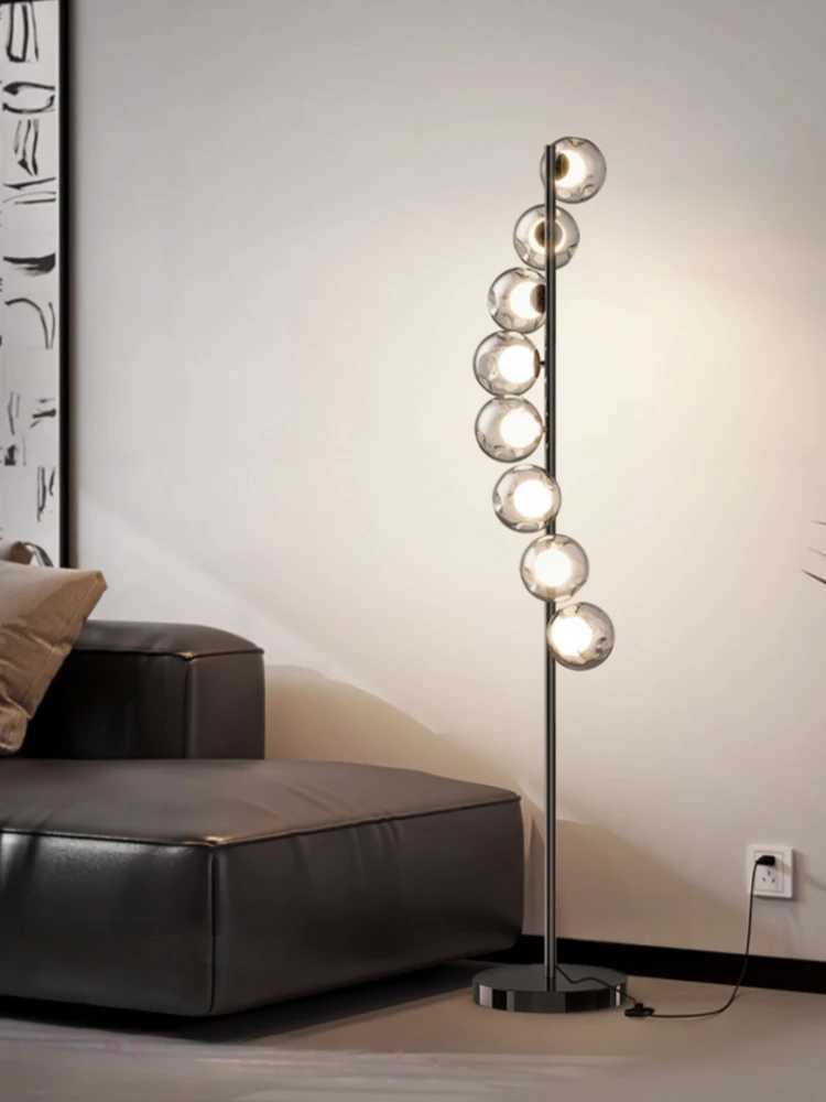 Luxury Modern LED Floor Lamps For Living Room Sofa Bedroom Bedside Stand Lights Hotel Villa Study Lustre Home Decoration Fixture M251119