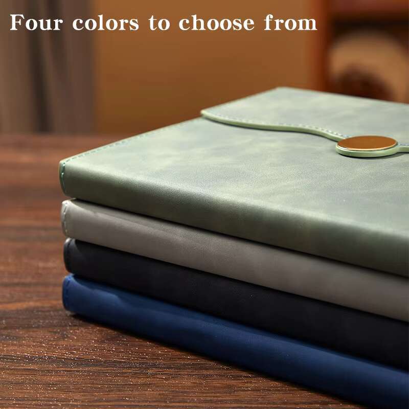 Promotional A5 Business Leather Pens Custom Company Corporate Notebook and Pen Gift Set