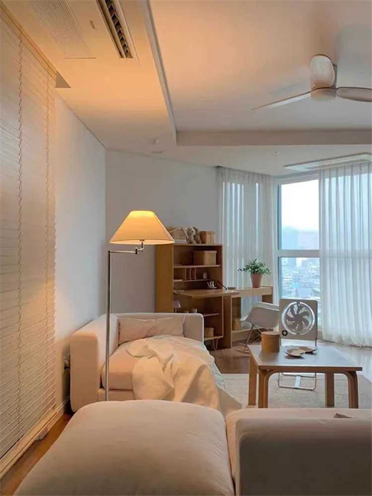 Nordic floor lamp led swing adjustable fishing lamp for living room atmosphere tall lamp bedroom safa side reading lamp M251119