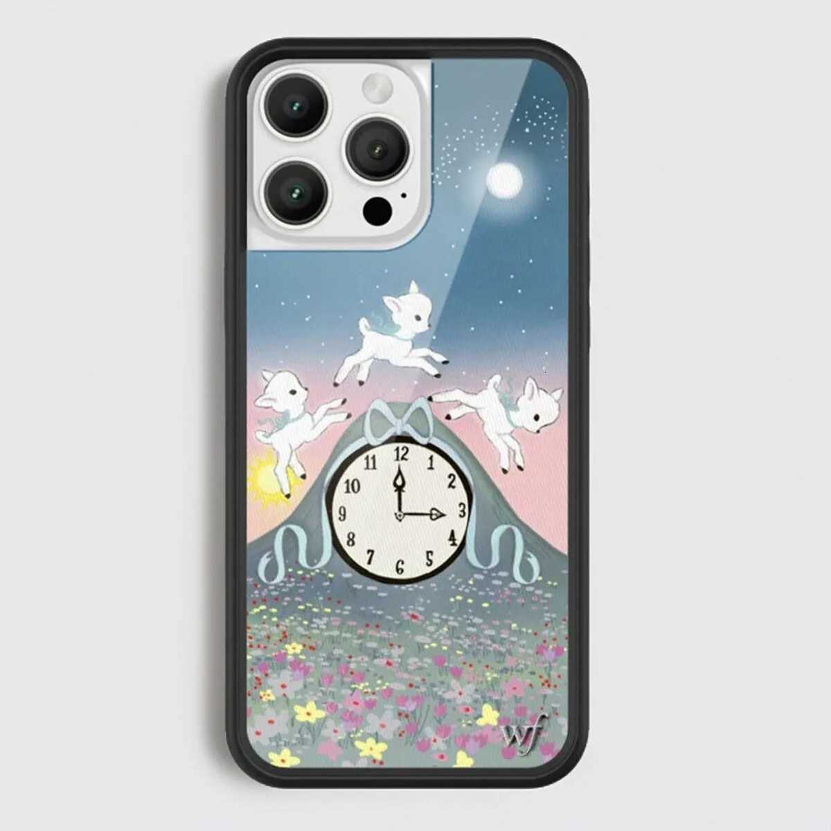 Wildflower 3D Ins Phone Case for iPhone 16 15 14 13 12 Pro Max Plus 16pro 15pro WF Cute Cartoon Cover Funda case 16 15 Y251118
