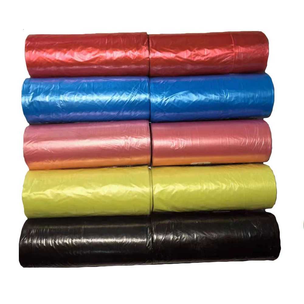 5/10 Rolls Dog Poop Bag Disposable Portable Pet Pick Up Tools solid color Garbage Waste Bags Outdoor Cleaning Bag Pet Supplies C251119