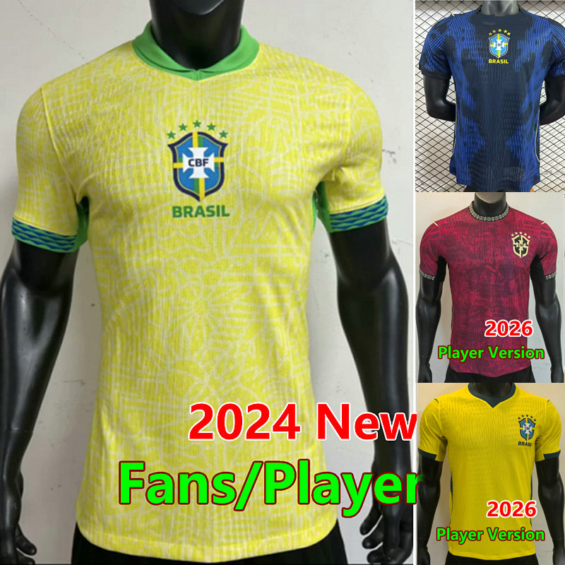 2024 ENDRICK VINI JR Soccer Jersey 24 25 RODRYGO EVANILSON BrAZiLS soccer jerseys RAPHINHA GALENO T.SILVA Football shirt L.PAQUETA ANDREAS SAVINHO MEN KIDS uniforms