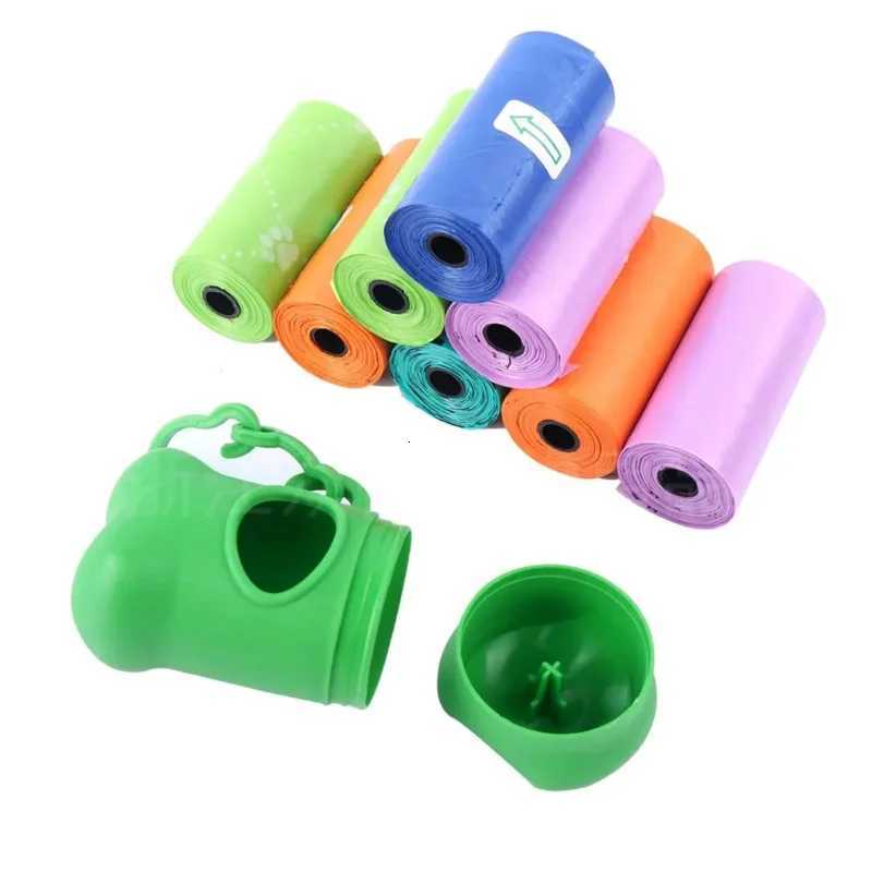 1pc Bone Shaped Bag Dispenser Disposable Pet Dog Waste Bag Holder Plastic Garbage Bag Case Carrier Disposal Poop Bag Dispenser C2511197