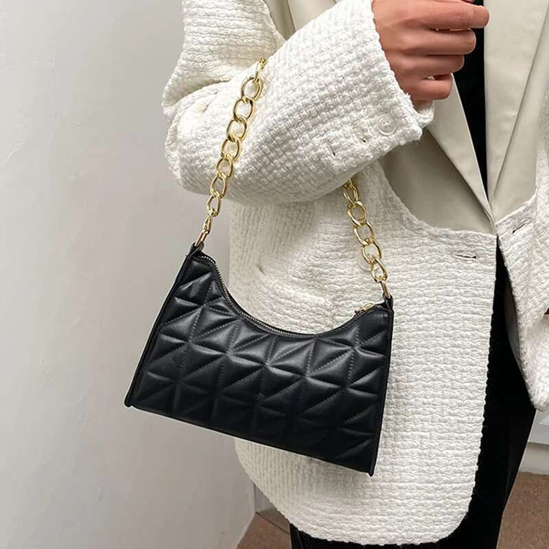 Retro Alligator Pattern Female Small Handbags and Purse Armpit Shoulder Bags High Quality PU Leather Ladies Clutch Totes Bag