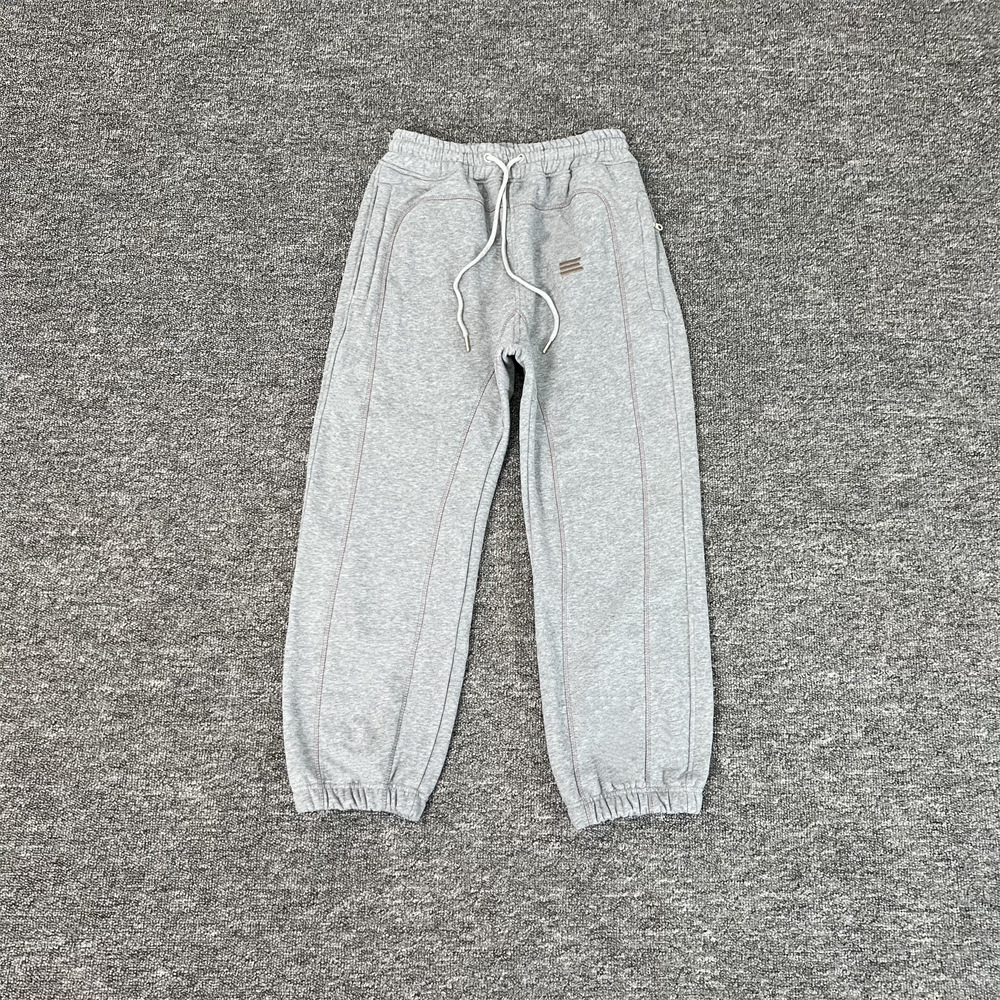 Kroen Designer Men's Hoodies High Street Logo Embroidery Baggy Fleece Sweatpants for Men and Women Joggers Loose Casual Sweat Pants Drawstring Tr