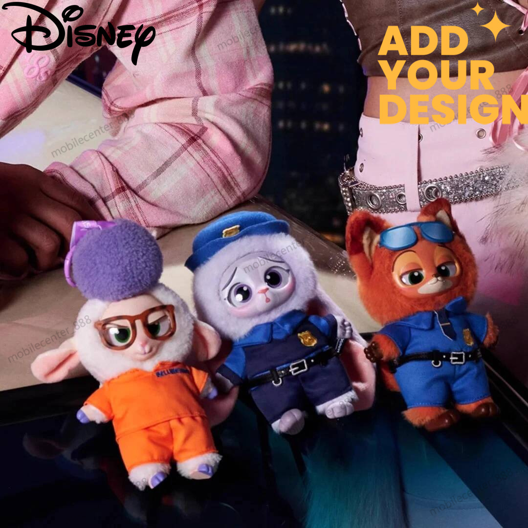 Disney Zootopia Series Blind Cute Judy Nick Vinyl Plush Pendant Surprise Bellwether Anime Doll Keychain Mystery Box Toy