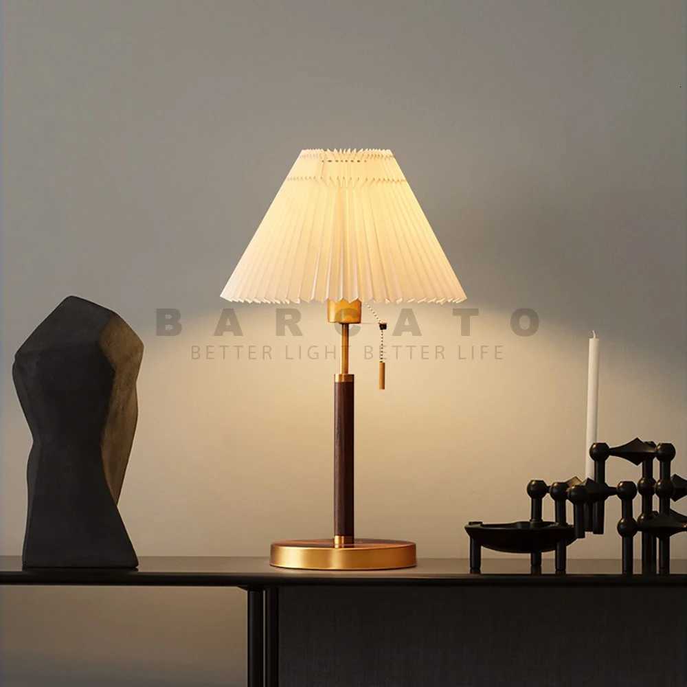 American Floor Lamp Vintage Pleated Fabric Standing Lights Living Room Study Bedroom Home Design E27 Standing Lamps Night Light M251119