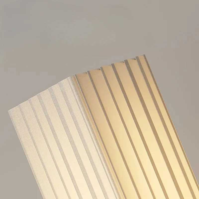 Fabric Led Floor Lights for Living Room Sofa Side Decorative Wood Standing Lamps Light Bedroom Bedside Light Home Decor M251119