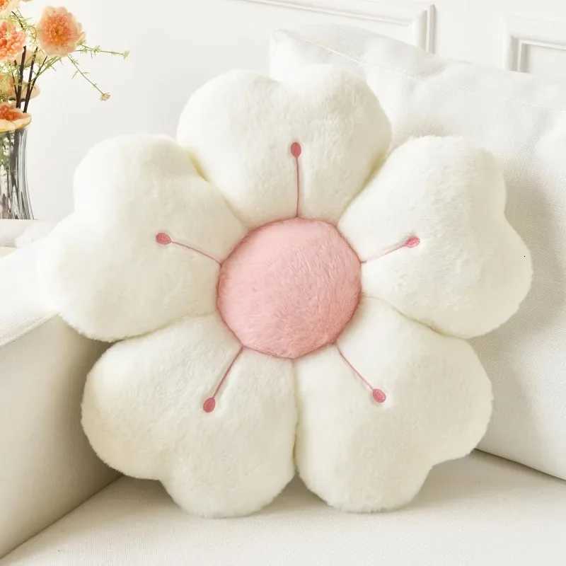 Flower-Shaped Plush Throw - Comfortable and Cute Mattress and Sofa Decor Cushion Chair Cushion floor cushionM251119