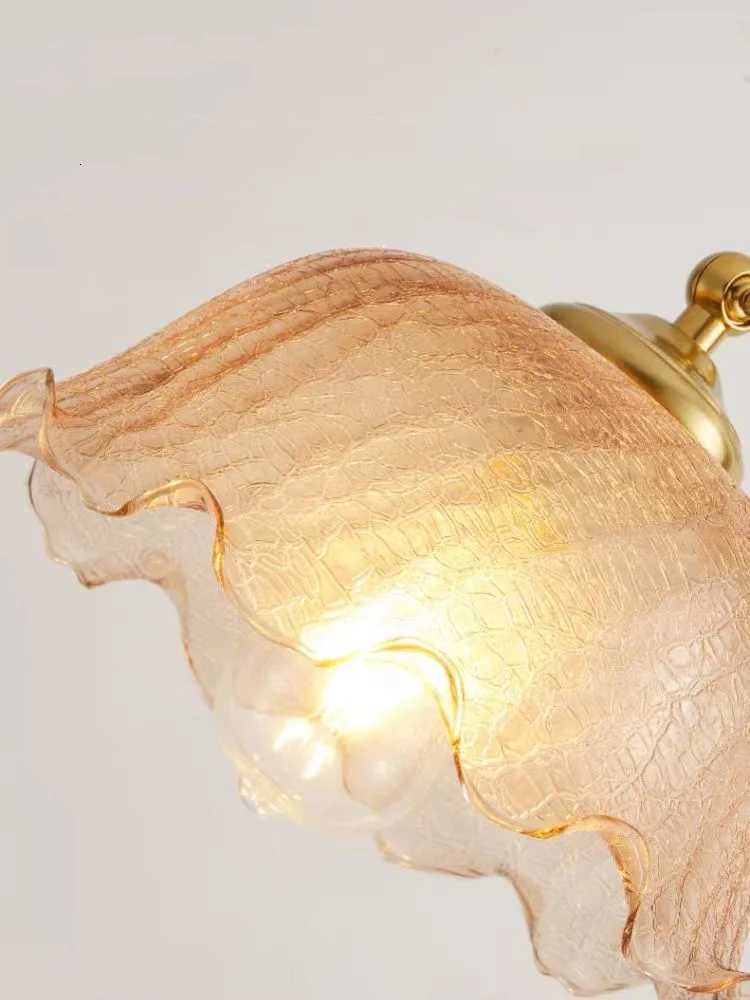 French vintage walnut floor lamp living room sofa ambiance lamp wabi sabi style bedroom bedside standing table lamp M251119