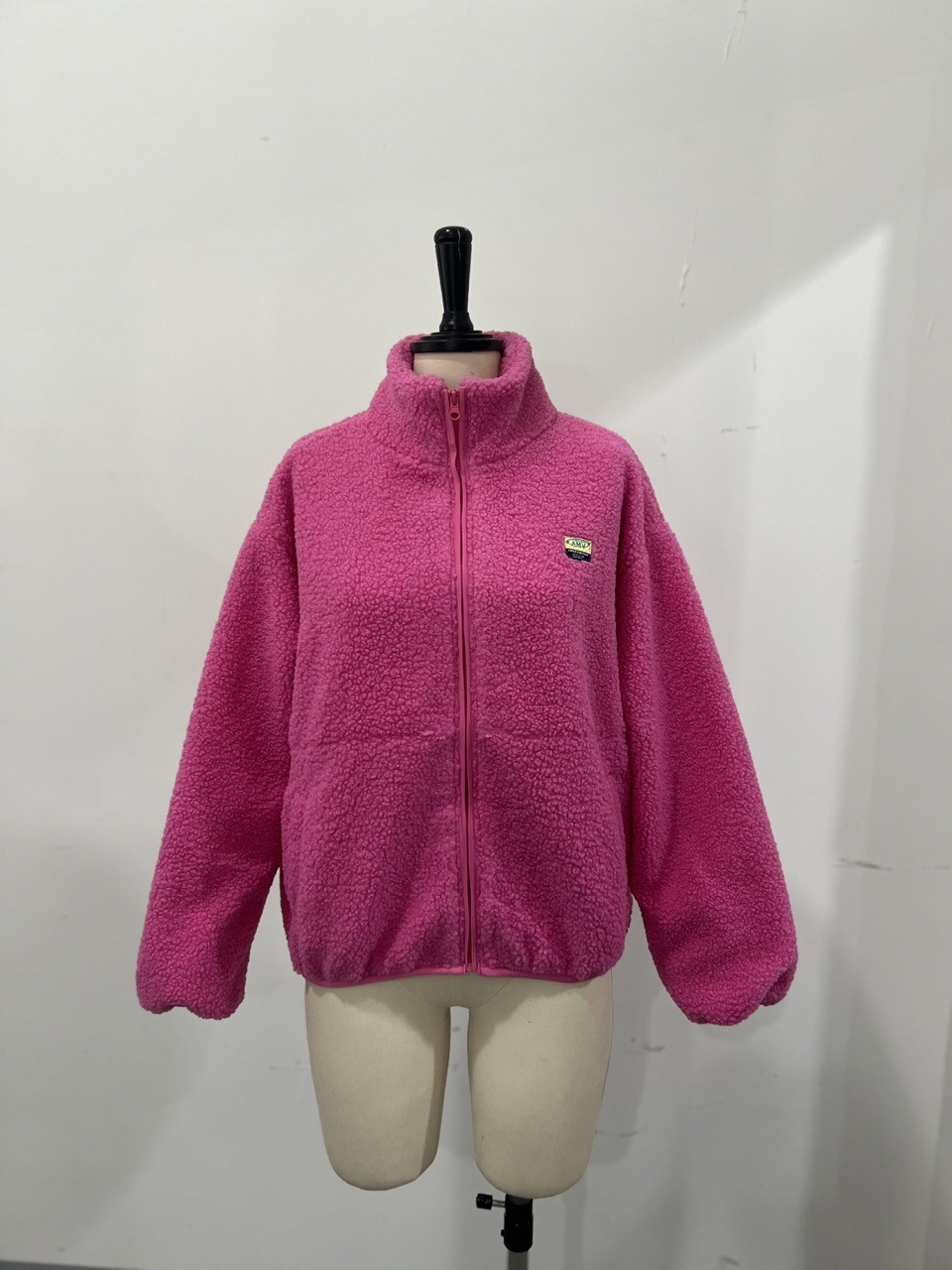 Women's Lamb Fleece Lined Jacket Thickened Warm Casual Velvet Versatile Fashion Coat Zipper Style Loose Elegant Solid Color Jacket Autumn Winter