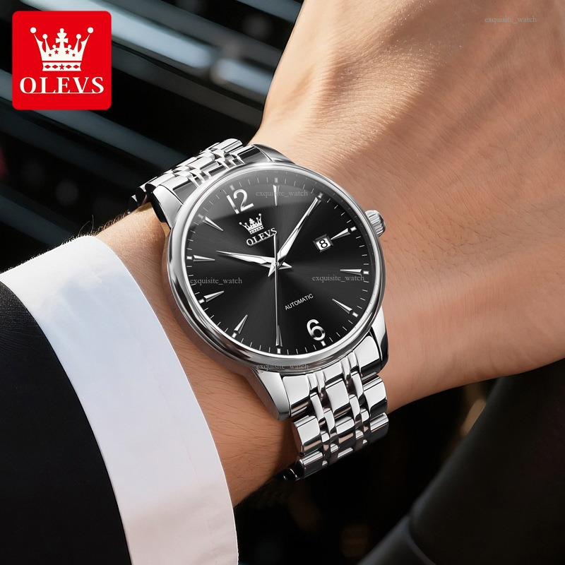 OLEVS Brand Designer Men's Watch A New Luxury Outdoor Waterproof Automatic Mechanical Hand Form Calendar Mechanical Success Men's Watch