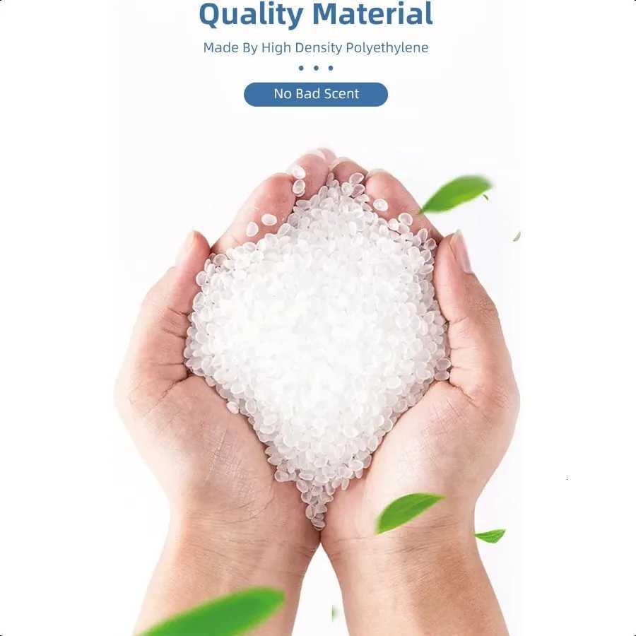 Kitchen Trash Bags 13 Gallon 20 Counts Flag Garbage Bags with No Flaps and No Ties 60cm80cm 168g pcs Unscented Black C251119