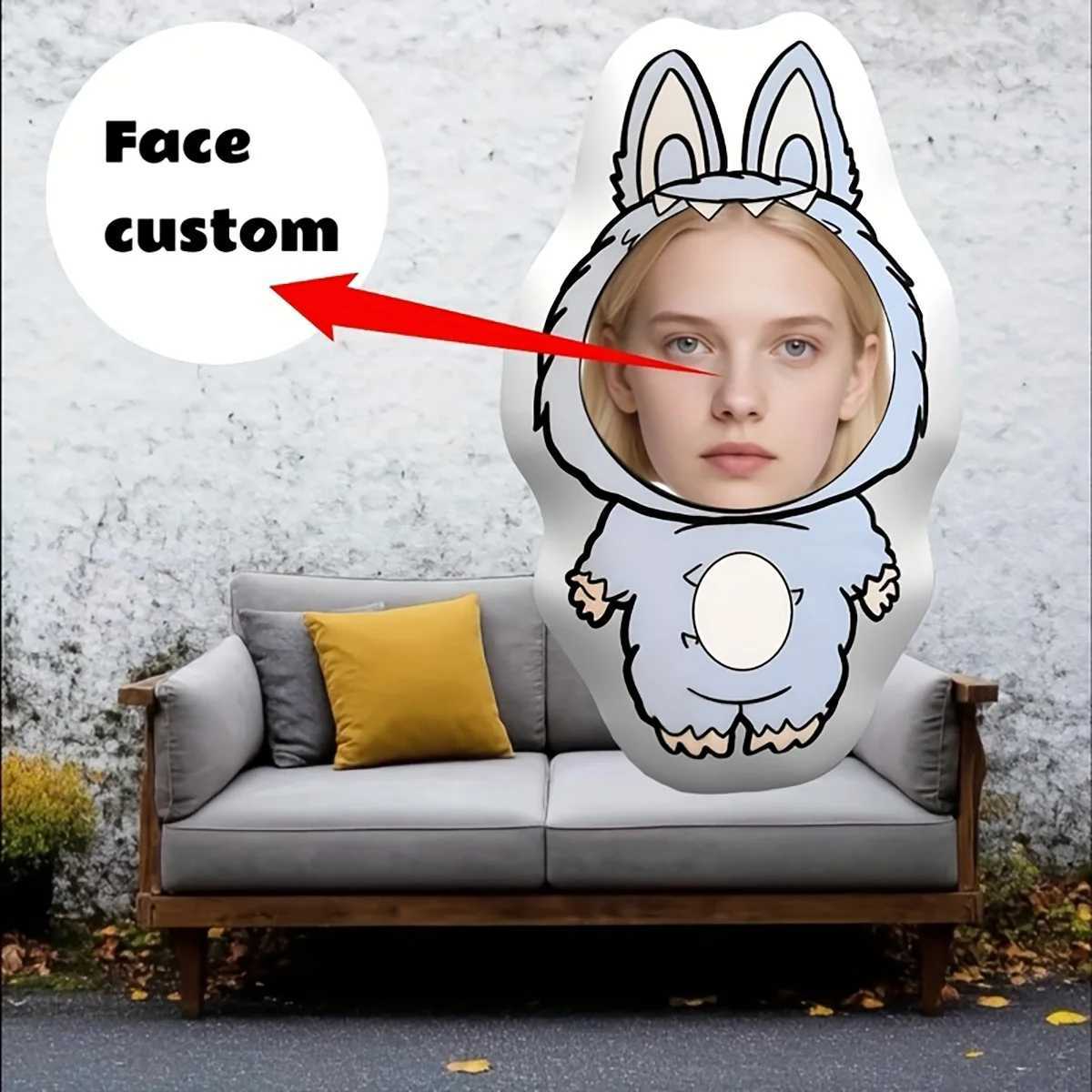 1 Creative Fabric Customized Avatar Modern Style Hand Washable Four Seasons Universal Digital PrintedM251119