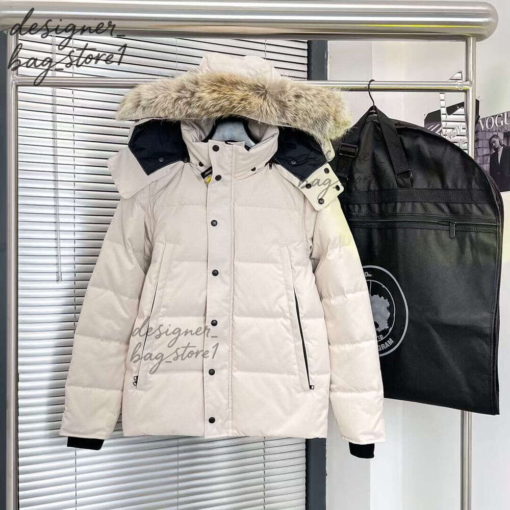 Canada Fashion Men Women Canadian Coat White Duck Jacket Thick Warm Couples Autumn&Winter Wyndham Clothing Down Outwear Jackets Kanada Coats Fb1